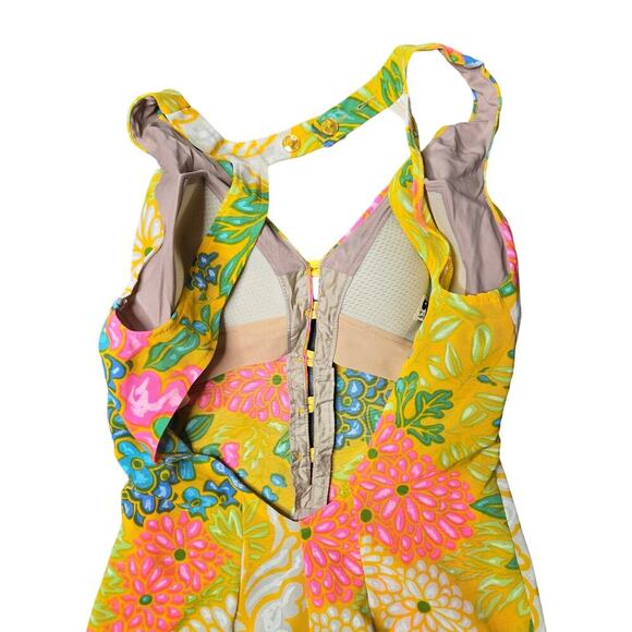Cole of California Vintage One Piece Floral Swimsuit Size: M - Picture 8 of 13